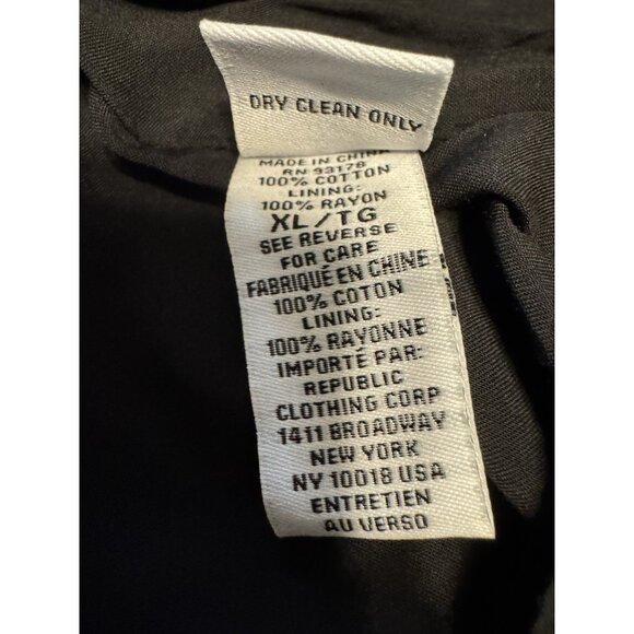 Spring & Mercer Black Puff Sleeve Babydoll Dress Extra Large XL Cotton NWT - Picture 11 of 13